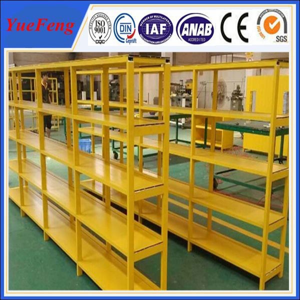 Wholesale HOT! China factory oversea wholesales powder coated aluminum profiles for shelves from china suppliers