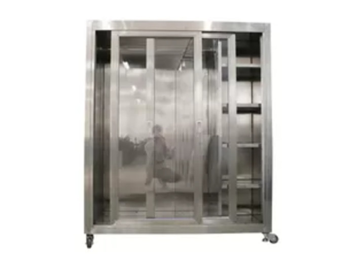Wholesale Static 1500*750*1800mm Garment Cubicle Assembly / Clean Room Dress Cabinet from china suppliers