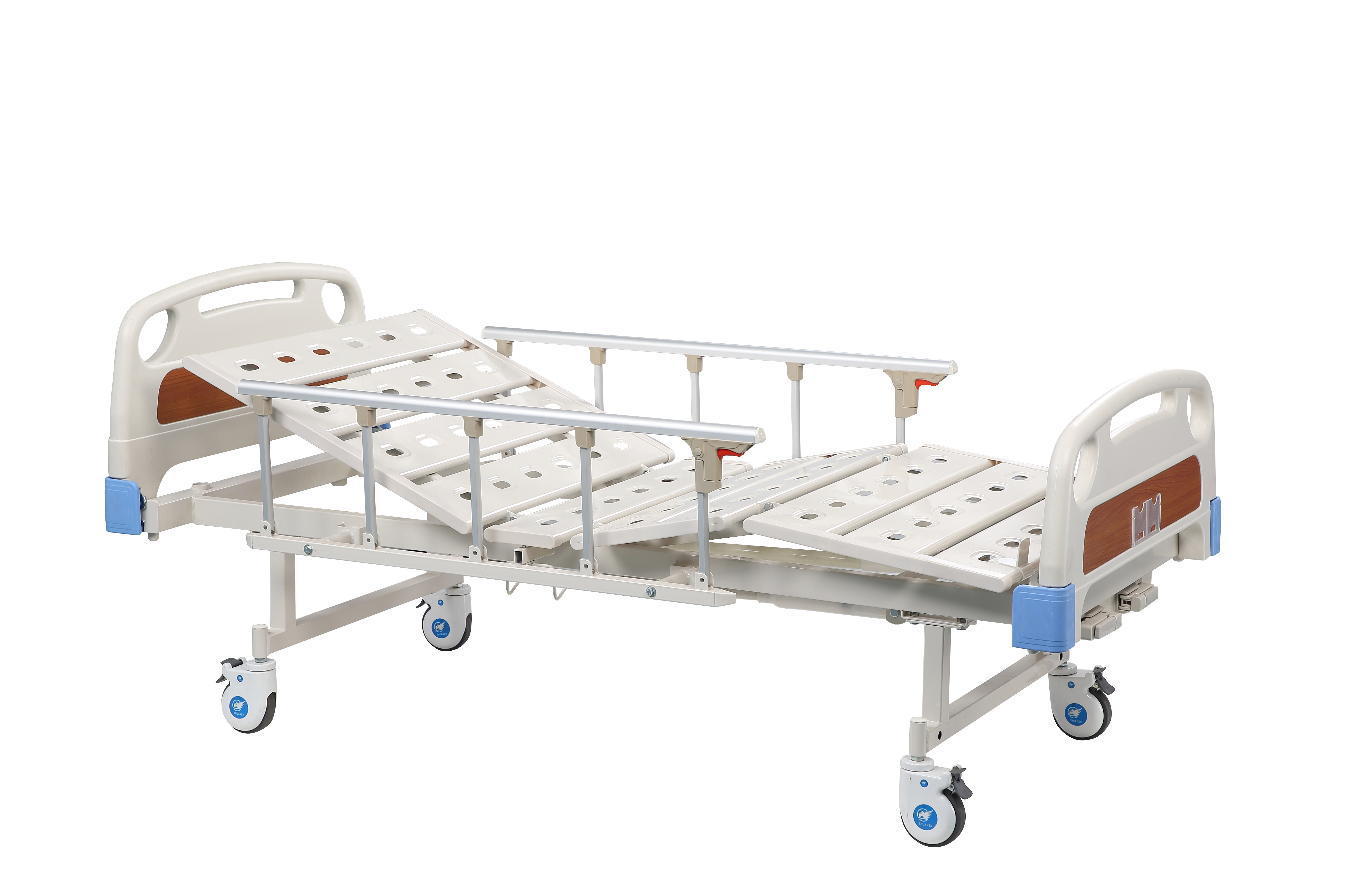 Wholesale Movable Hospital Patient Bed Double Function , ABS Head Power Hospital Bed  from china suppliers