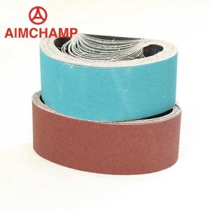 Wholesale Aluminum Oxide Sanding Belt Metal Wood Grinding Abrasive Belts X-Wt blending from china suppliers