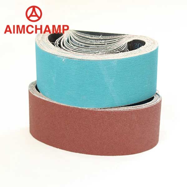 Wholesale Metalworking Sand Belt Machine Jumbo Roll Zirconia Abrasive Belt 240 Grit 320 Grit from china suppliers