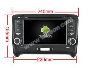Wholesale 7&quot; Screen OEM Style with DVD Deck For Audi TT MK2 8J 2006-2014 Android Car DVD GPS Multimedia Stereo CarPlay Player(RVT5525) from china suppliers