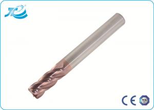Wholesale Solid Carbide Cutter 2 / 4 / 6 Flute End Mill 50-100mm Overall Length from china suppliers