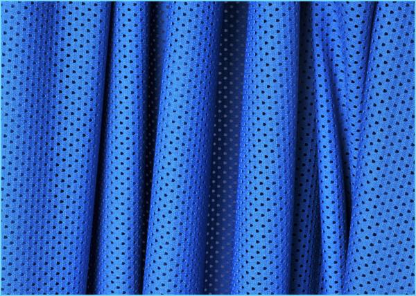 Quality Bullet Matt No Stretch Polyester Mesh Jersey Fabric / Tricot Mesh Fabric 75D for sale