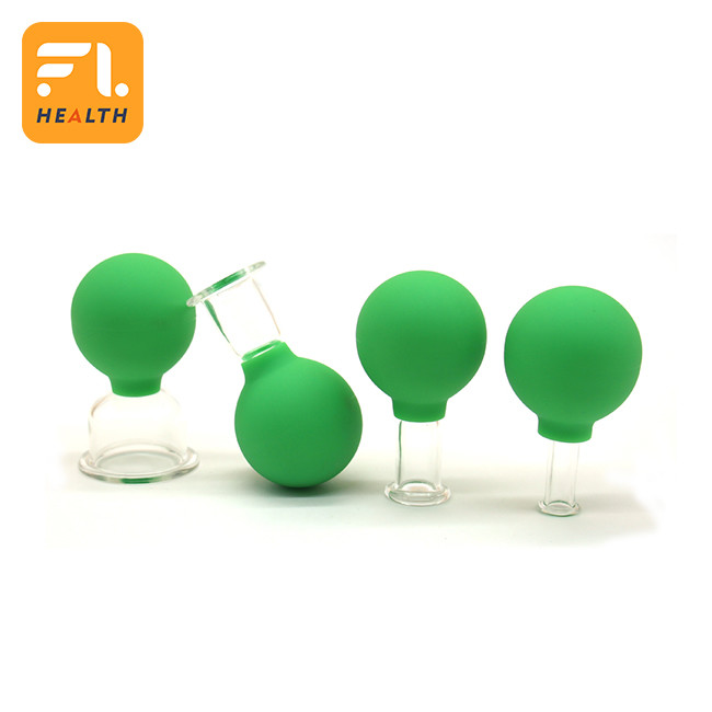 Wholesale Professional Glass Face Cupping Set PVC Vacuum Suction Massage Cupping Cups from china suppliers