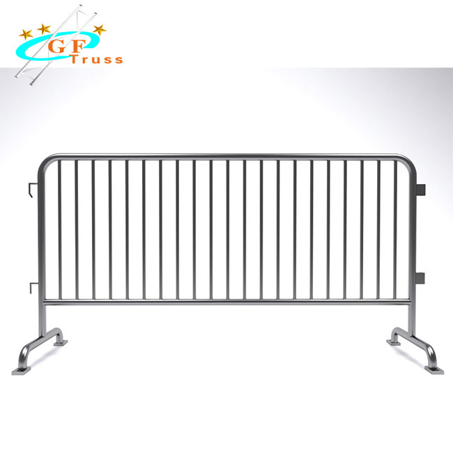 Wholesale Removable Galvanized Crowd Control Barrier Systems With Flat Bases For Concert Event from china suppliers