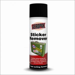 Wholesale 500ml Adhesive Sticker Remover Spray Metal Can Aeropak LPG Gas from china suppliers