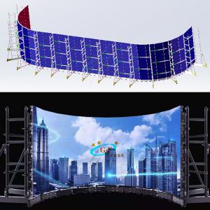 Wholesale Light Weight LED Screen Truss Group Support Truss System For 640*480mm Cabinet Size from china suppliers