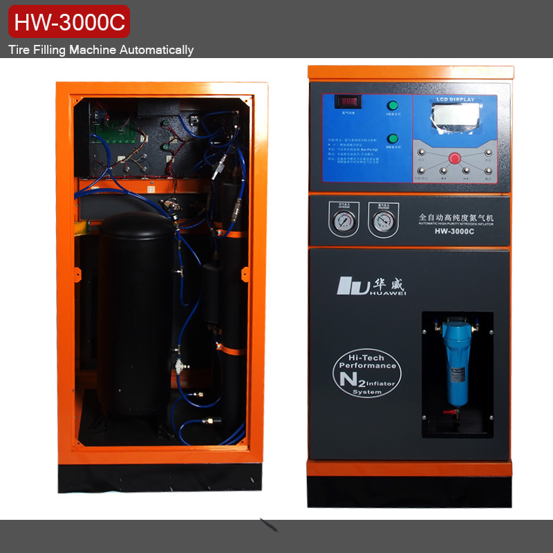 Wholesale 50L Tank Capacity Nitrogen Tire Inflator with Wide LCD Screen from china suppliers