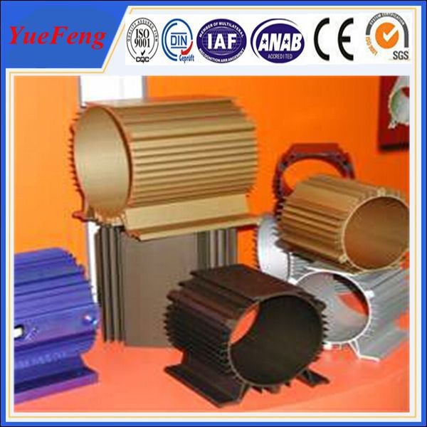 Wholesale IS09001 Fantastic aluminum electric motor shell profiles in China factory from china suppliers