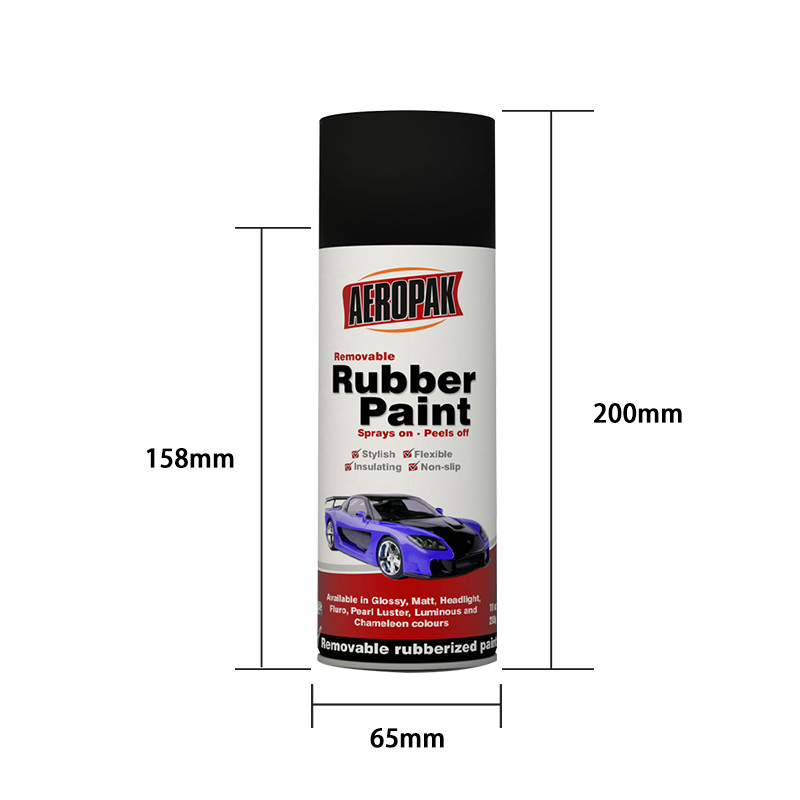 Wholesale Valid MSDS Aeropak 400ml Fluorescent Rubber Paint For Wheel from china suppliers