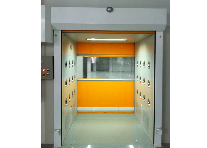 Wholesale PVC Rolling Shutter Door Cleanroom Air Shower Micro-electronics PLC Control System from china suppliers