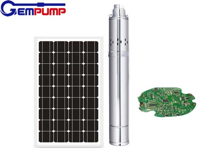 Wholesale DC24V Solar Borehole Pumps Submersible Well Solar Pump For Drip Irrigation from china suppliers