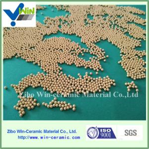 Wholesale 0.4-3.0mm rolling press medium porcelainous beads for minerals industry from china suppliers