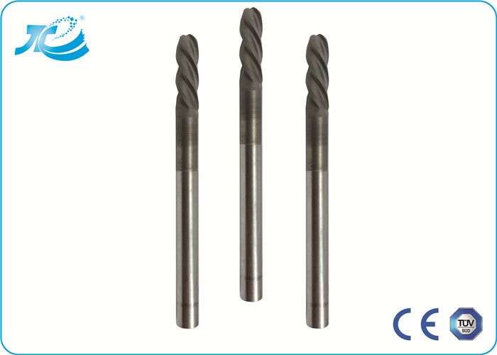 Wholesale Customized Size TiCN TiN Coating Solid Carbide End Mill , Plastic Cutting End Mill from china suppliers
