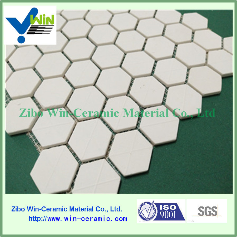 Wholesale High temperature resistance white alumina mosaic tile made in China from china suppliers