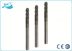 Wholesale 55 / 60 / 65 Hardness Hard Milling End Mill with 50 - 100 mm Overall Length from china suppliers
