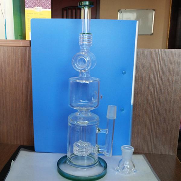 Glass On Glass Water Pipe Tube Bong 97