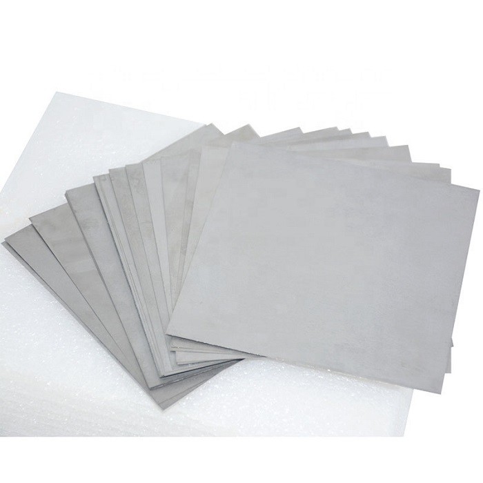 Wholesale 99.95% Pure Tungsten Sheet Wolfram Plate 0.1mm 0.5mm 1mm Thickness from china suppliers