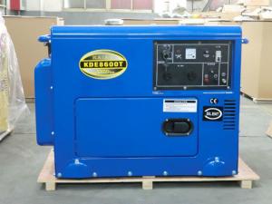 Wholesale Industrial Air Cooled Quiet Diesel Generator With 3000 / 3600 Rpm Engine Speed from china suppliers
