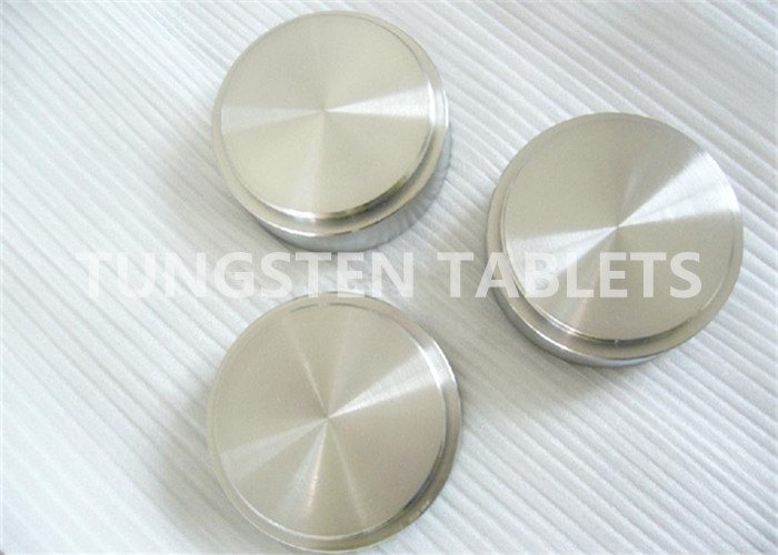 Wholesale W -1 Tungsten Products Diameter 5mm-100mm Pure Tungsten Tablets from china suppliers