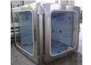 Wholesale Air Proof Cleanroom Pass Box L Shape With Electronical Lock from china suppliers