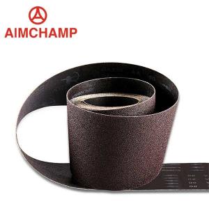 Wholesale 240Grit 600Grit metal grinding belt Sanding Roll Abrasive Disc Sanding Band from china suppliers