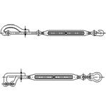 Wholesale Turnbuckles LISHING TURNBUCKLES from china suppliers
