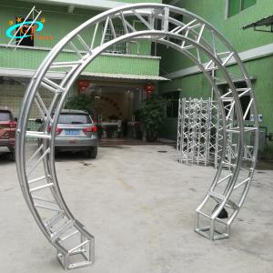Wholesale Circle Round Oval Goal Post Gateway Arch Truss For Wedding Backdrop from china suppliers