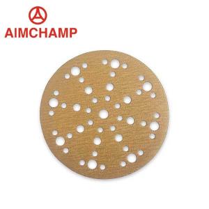 Wholesale Golden Disc Automotive Sanding Disc Sandpaper Disc Yellow hook and loop from china suppliers