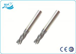Wholesale Tungsten Carbide Roughing Three Flute End Mill HRC 55 / 60 / 65 from china suppliers