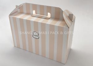 Wholesale Retail Corrugated Wine Gift Boxes With Handle Cardboard Shipping Moving Color Printing from china suppliers