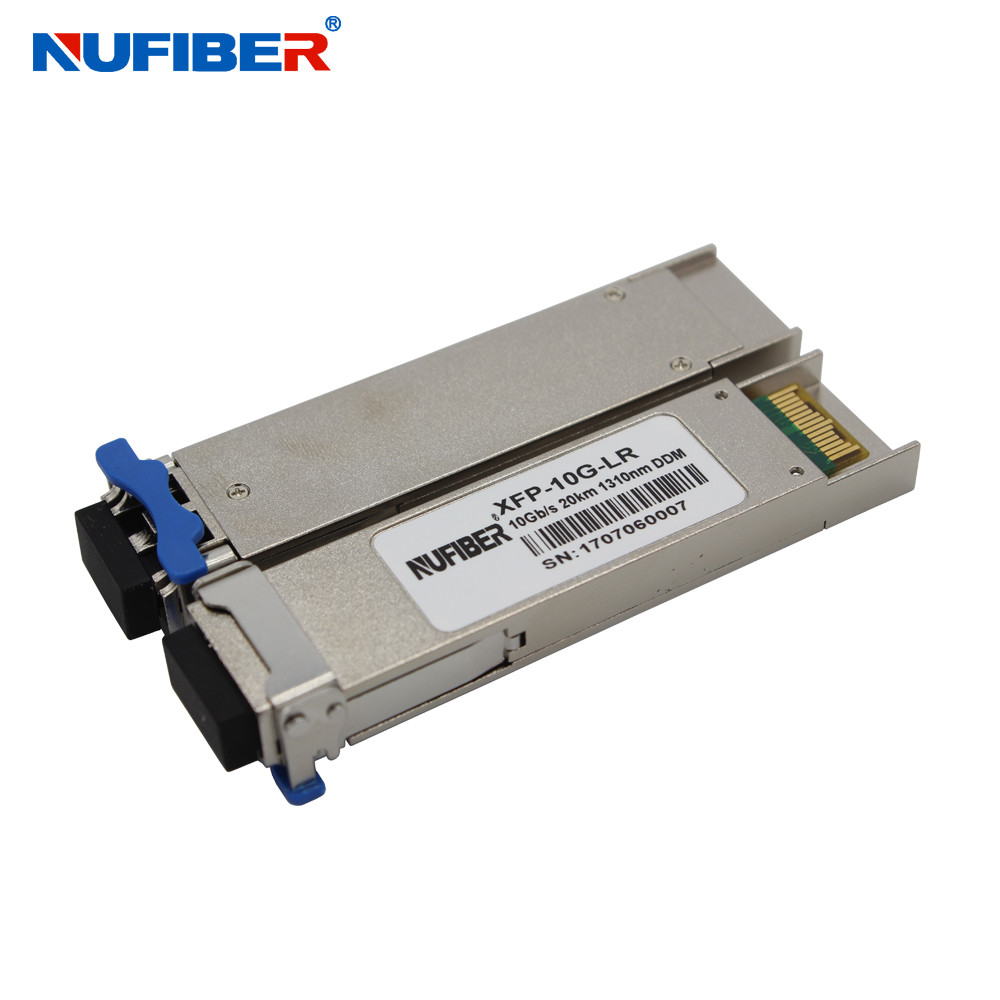 Wholesale 10Gb/s XFP LR 20km SM Duplex LC 1310nm DDM compatible Cisco huawei mikrotik xfp module from china suppliers
