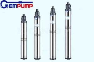 Wholesale 4 Inch Deep Well Submersible Pump 1.1KW Electric Motor For Irrigation from china suppliers