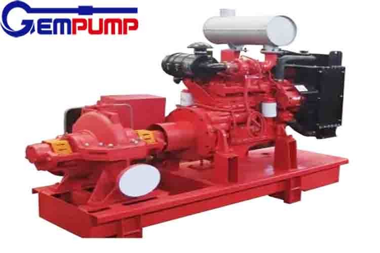 Wholesale COS250-600 1450rpm Horizontal Split Case Fire Pump 4000GPM 80-128m from china suppliers