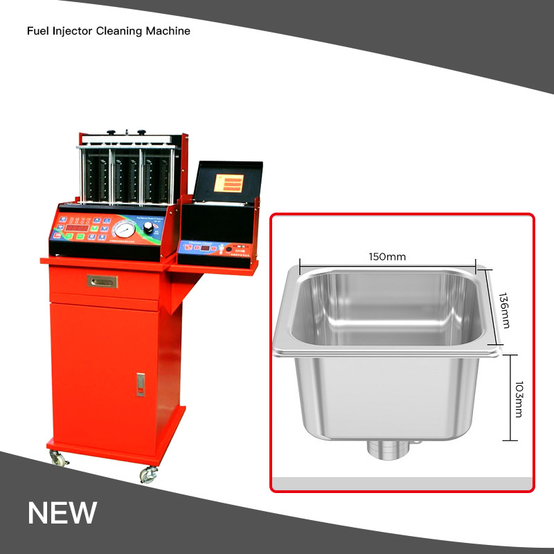 Wholesale LED Display Fluid Ultrasonic Fuel Injector Cleaning Machine 10000RPM from china suppliers
