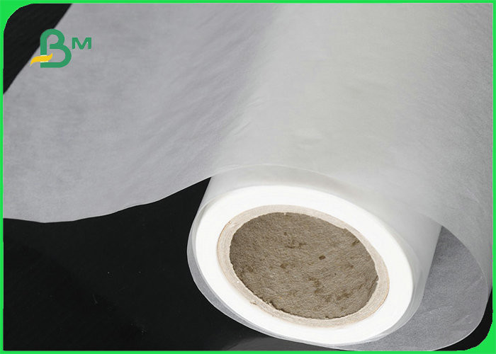 Wholesale White / Colored Glassine Paper Roll Food Grade 17GSM Jumbo Roll For Label Printing from china suppliers