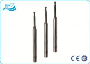 Wholesale Tungsten Steel Two Edge Long Neck Flat End Mill with 0.2 - 0.5 mm Diameter from china suppliers