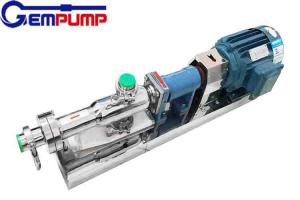 Wholesale Food Grade Stainless Steel Mono Screw Pump 1400rmp Low Pressure from china suppliers