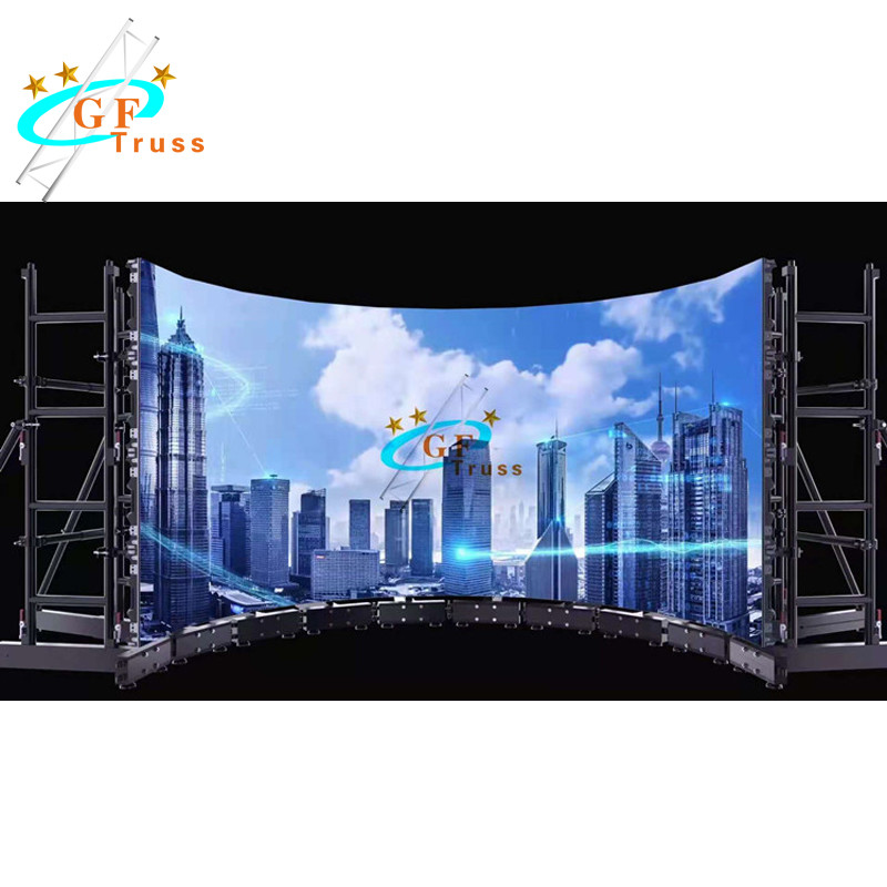 Wholesale 1M Length LED Screen Truss Indoor Advertising Display Flexible Rental Video Wall Support from china suppliers