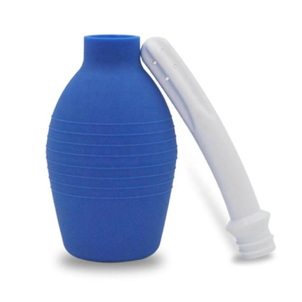 Wholesale Pear shaped enema cleaning and flushing adult manual extrusion enema device is safe and hygienic from china suppliers