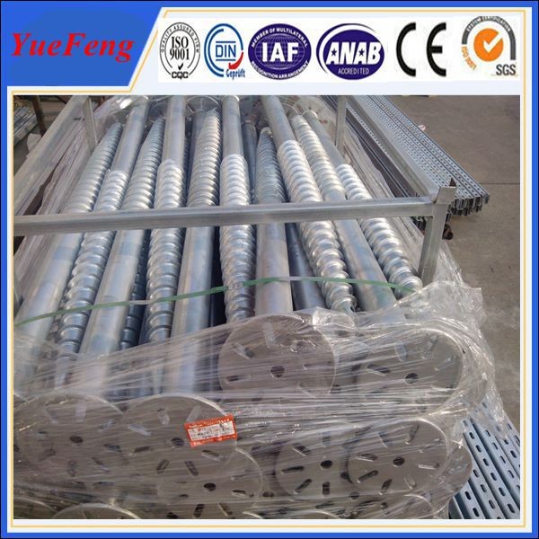 Wholesale Hot dipped galvanized steel anchors for solar mounting/ ground screw pole anchor from china suppliers