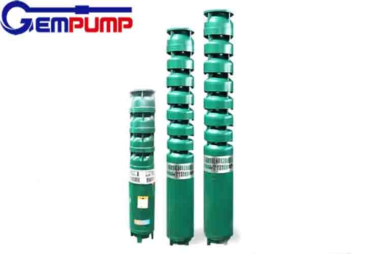 Wholesale Cast Iron 75kw 110kw Deep Well Submersible Water Pump 6 Stage from china suppliers