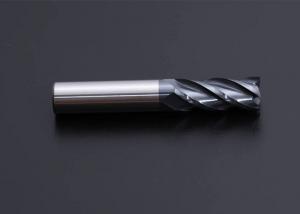 Buy cheap HRC45 Gray Color 6mm Square End Mill Tungsten Carbide Milling Cutter Solid Burr from wholesalers
