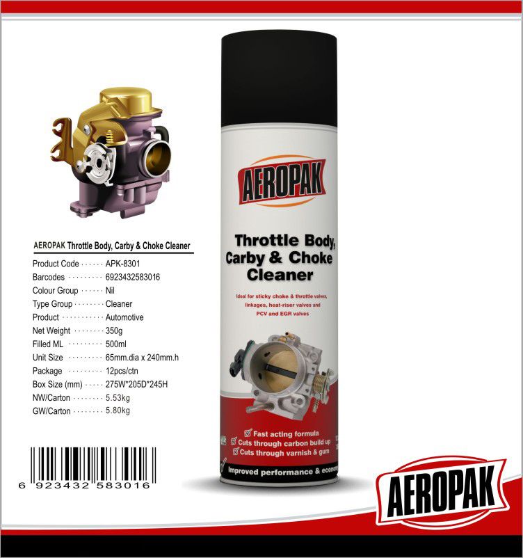 Wholesale Efficient carburetor cleaner oil carby and choke spray cleaner from china suppliers