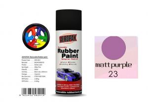 Wholesale High Efficiency Rubber Coat Spray Paint Matt Purple Color For Wood from china suppliers