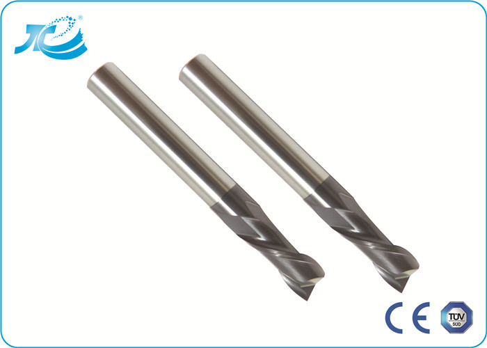 Wholesale Solid Carbide Cutting Tool Flat End Mills For Stainless Steel TialN / TiCN Coating from china suppliers