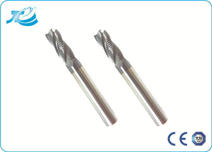 Wholesale Four Flute Carbide Roughing Tiain Coat End Mill CE TUV Approved 6mm 7mm 8mm Diameter from china suppliers