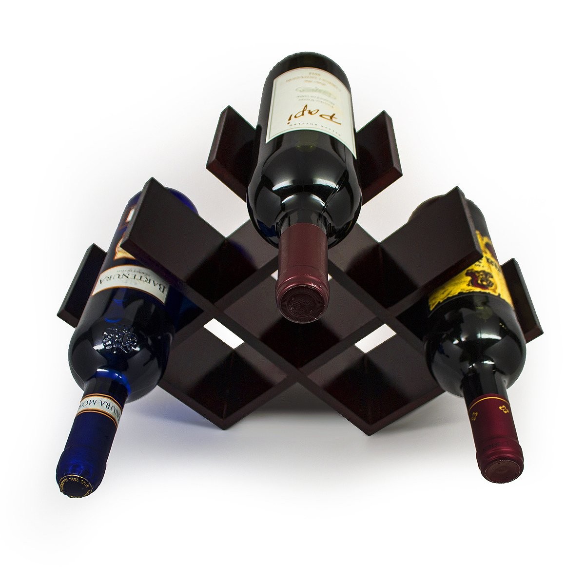 Wholesale Fine Craftwork Acrylic Bottle Rack , Butterfly Wine Rack 17.3x11.5x4 Inches from china suppliers