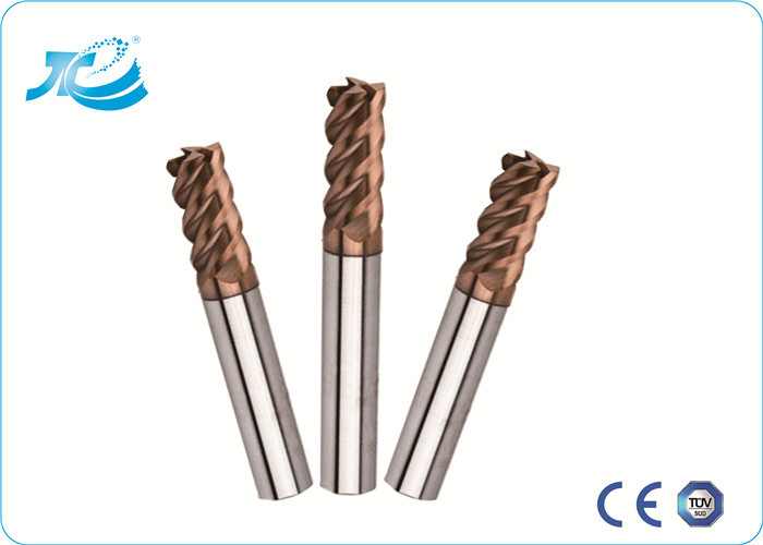 Wholesale 60 Degree Hardness Tungsten Steel Square End Mill With 1mm - 25 mm Diameter from china suppliers